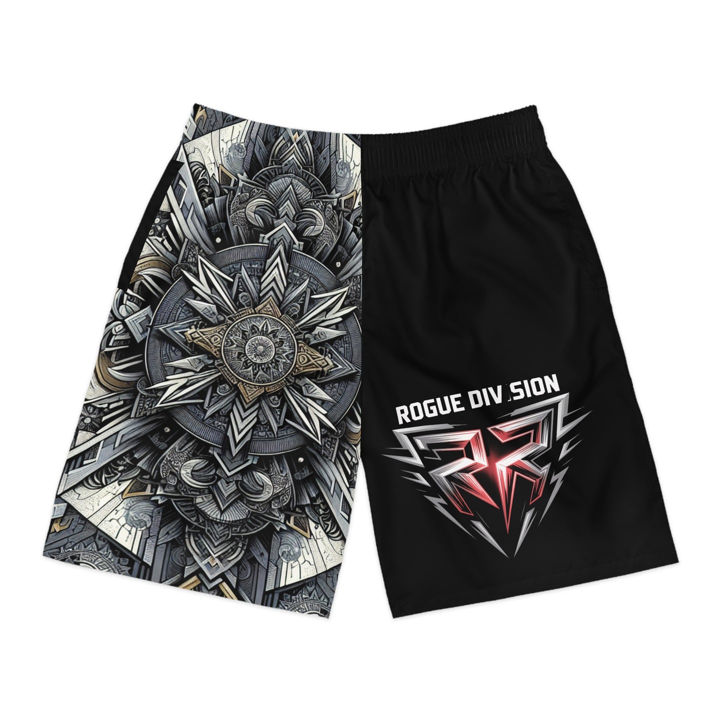 Bold Graphic Men's Jogger Shorts