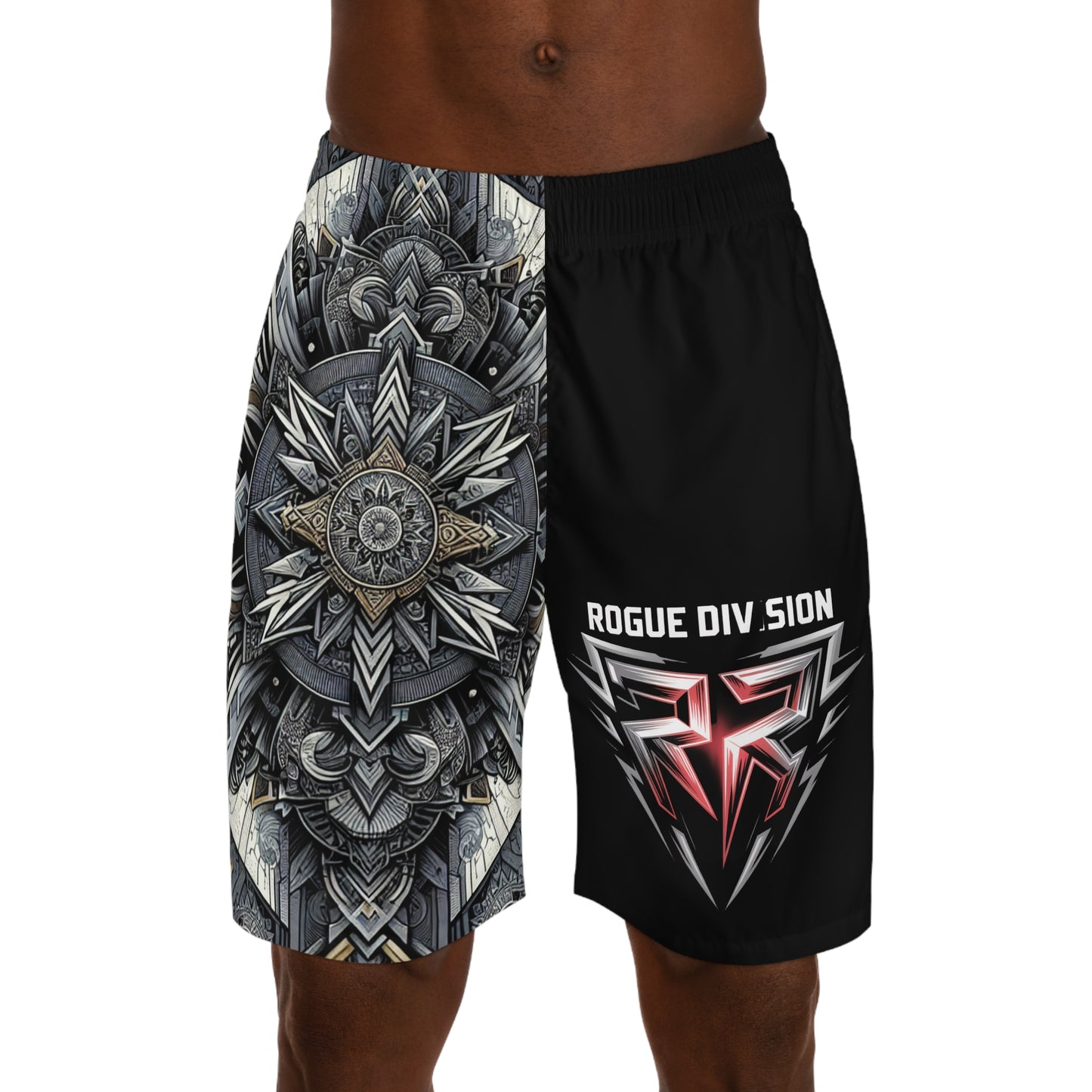Bold Graphic Men's Jogger Shorts