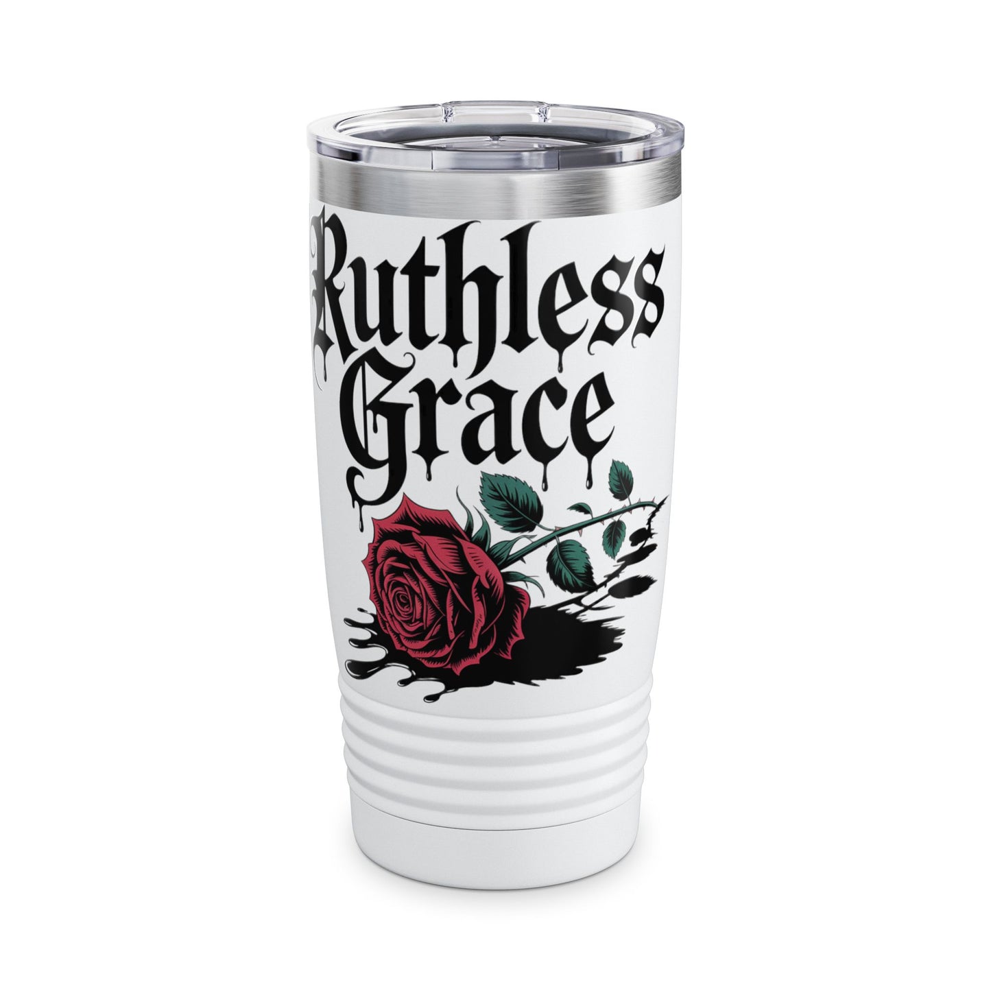 Ruthless Grace Rose Tumbler
