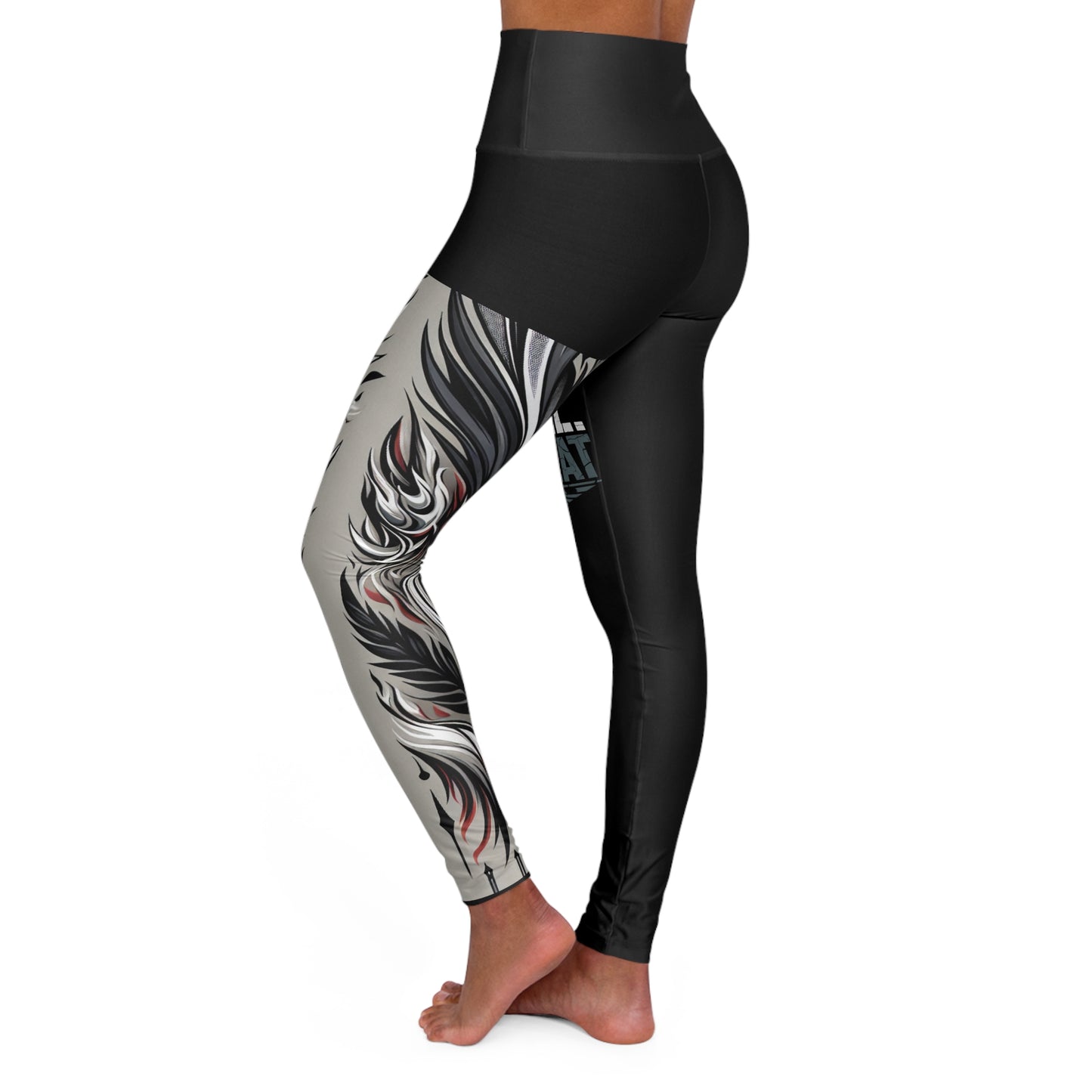 Rebel Spirit High Waisted Yoga Leggings