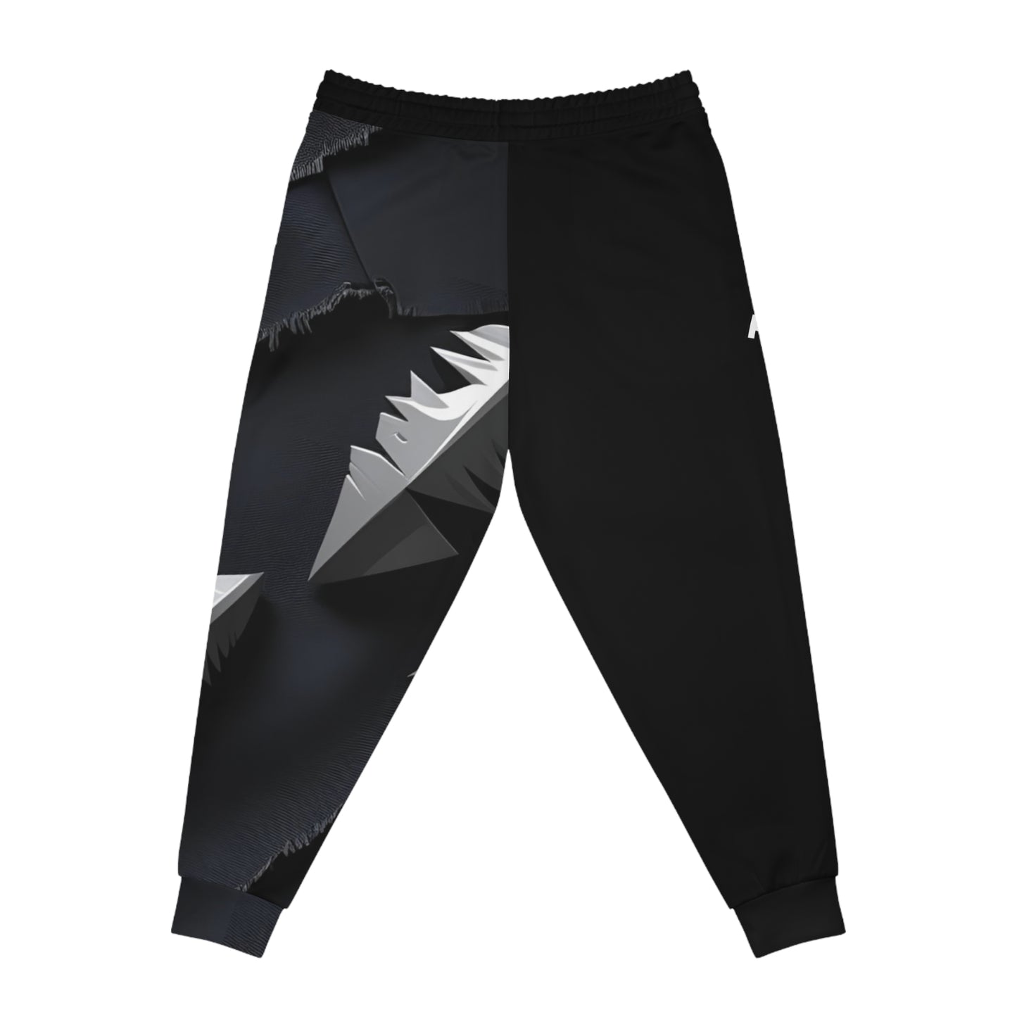 Stylish Athletic Joggers with Fierce Bear Design