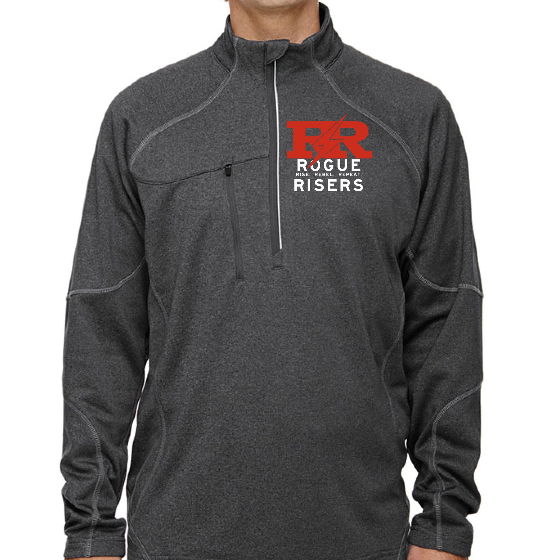 CARBON HEATHER - FRONT