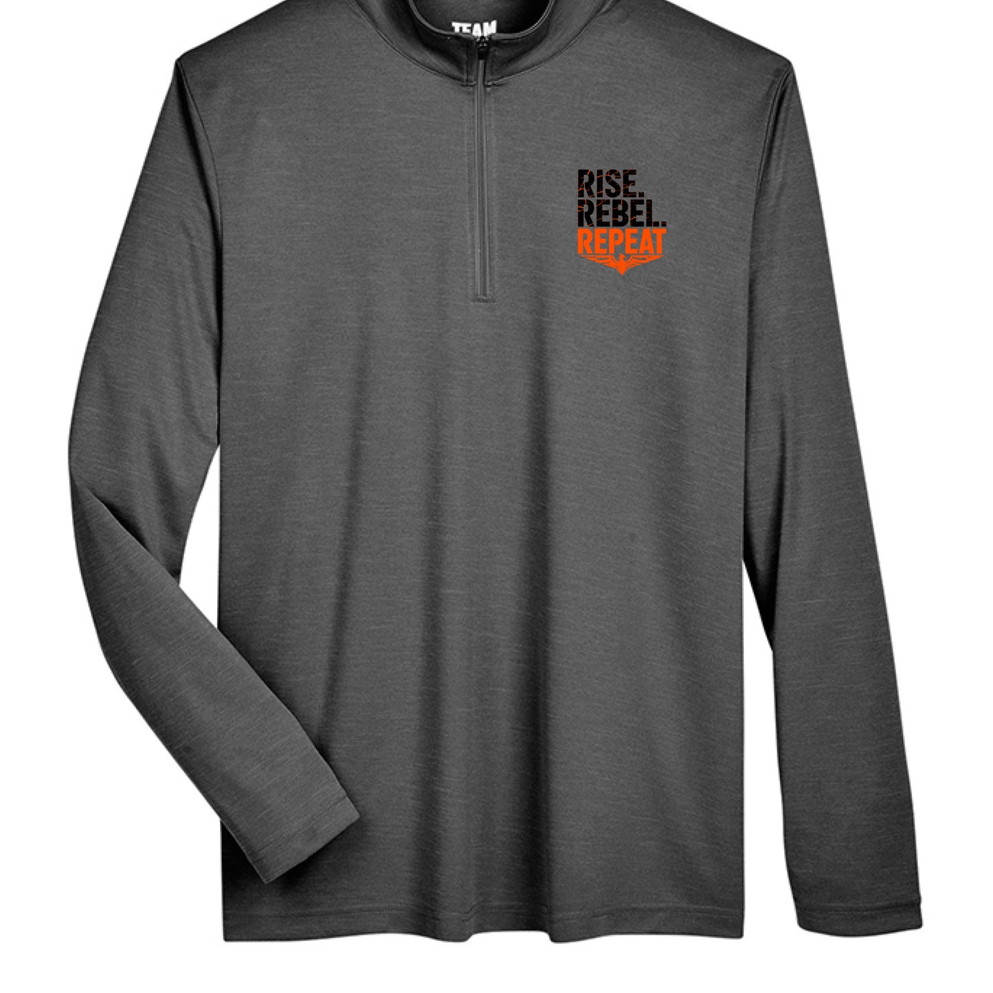 BLACK HEATHER - FRONT