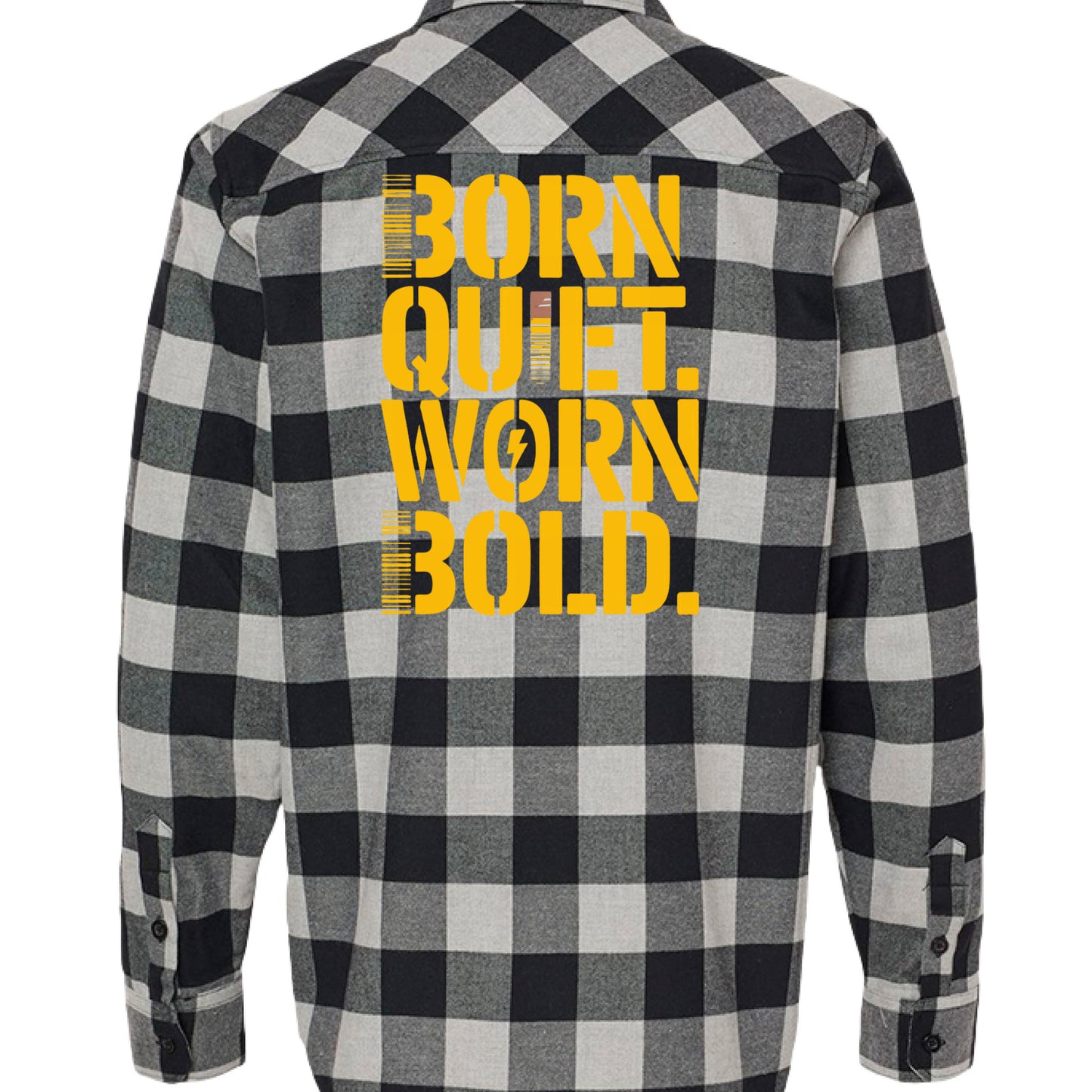 Grey Heather/ Black - BACK